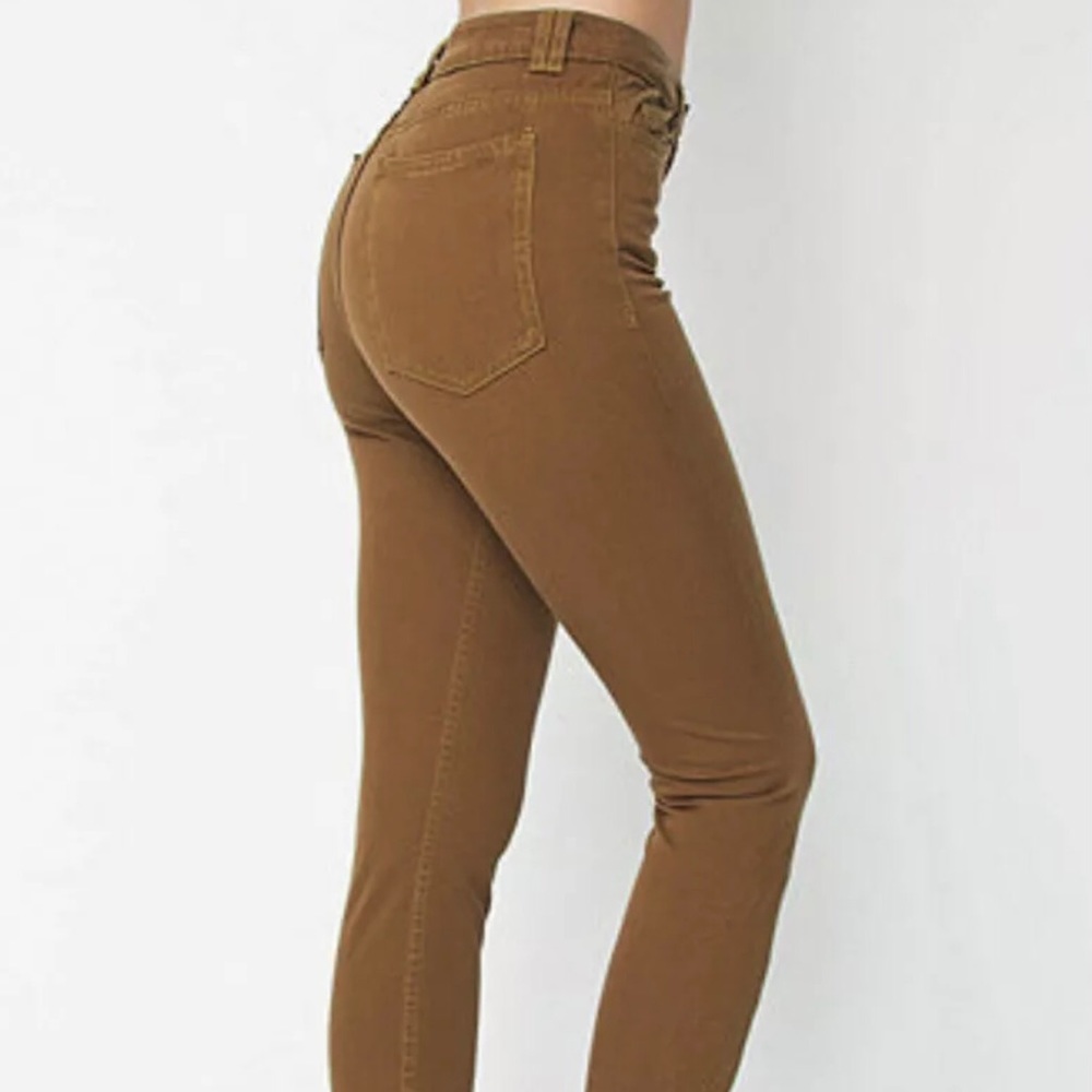 American Apparel Camel Pants 27
